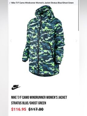 NIKE T/F Windrunner’s Women’s Jacket